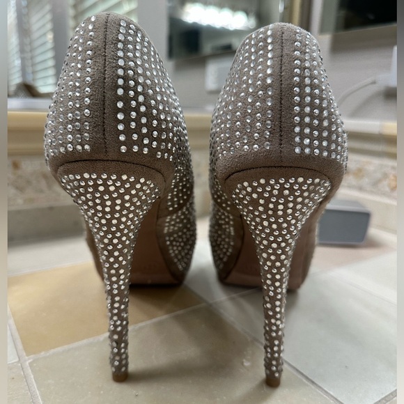 Rhinestone platform heels - Picture 4 of 9
